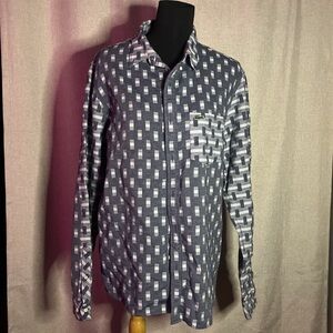 Lacoste Live Pattern button down shirt